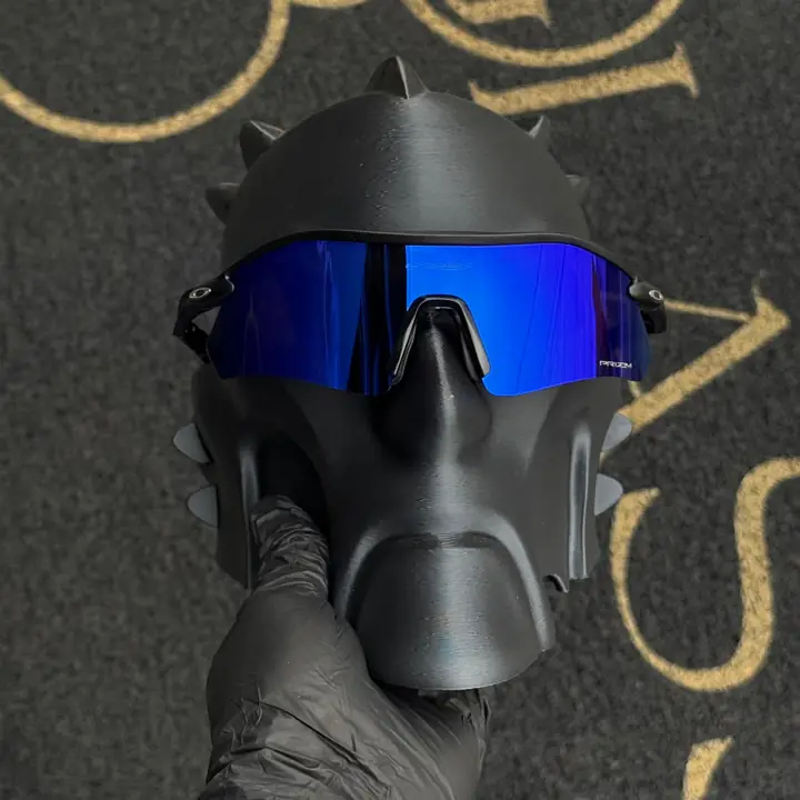 Radar Plate Carbon Azul