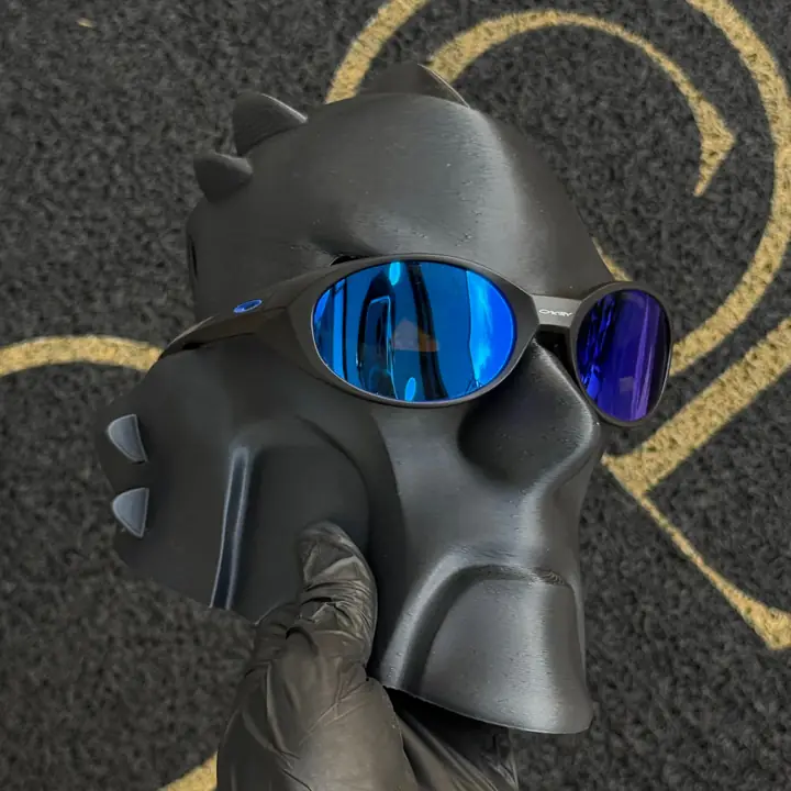 Eye Jacket Carbon Azul Escuro