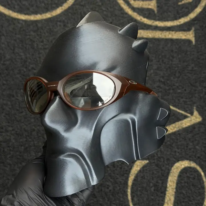 Eye Jacket Marrom Transparente