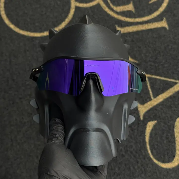 Radar Plate Carbon Roxa